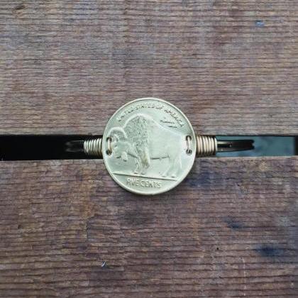 Buffalo Nickel Cuff Bracelet